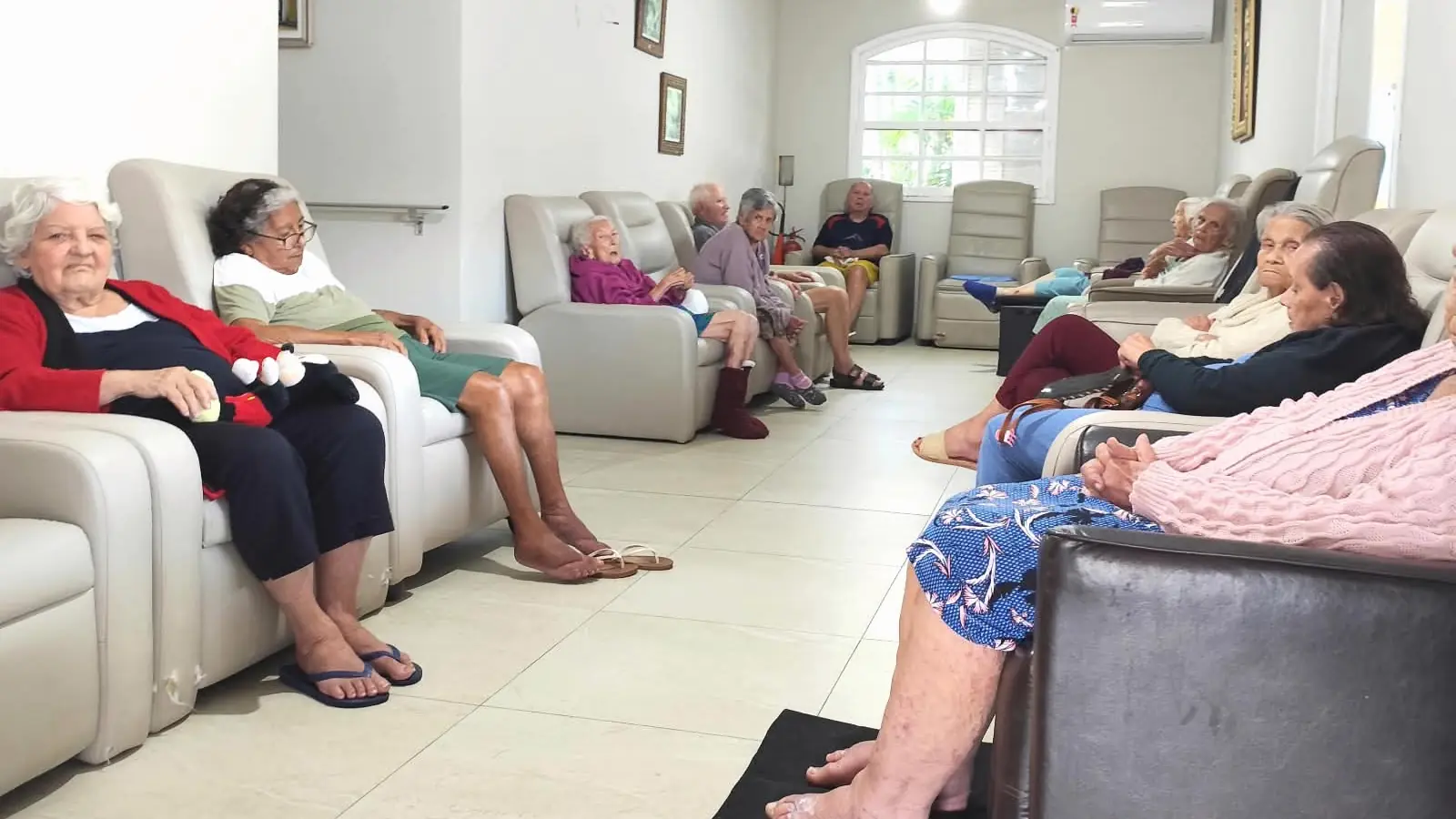 Convivência e acolhimento na Casa dos Avós