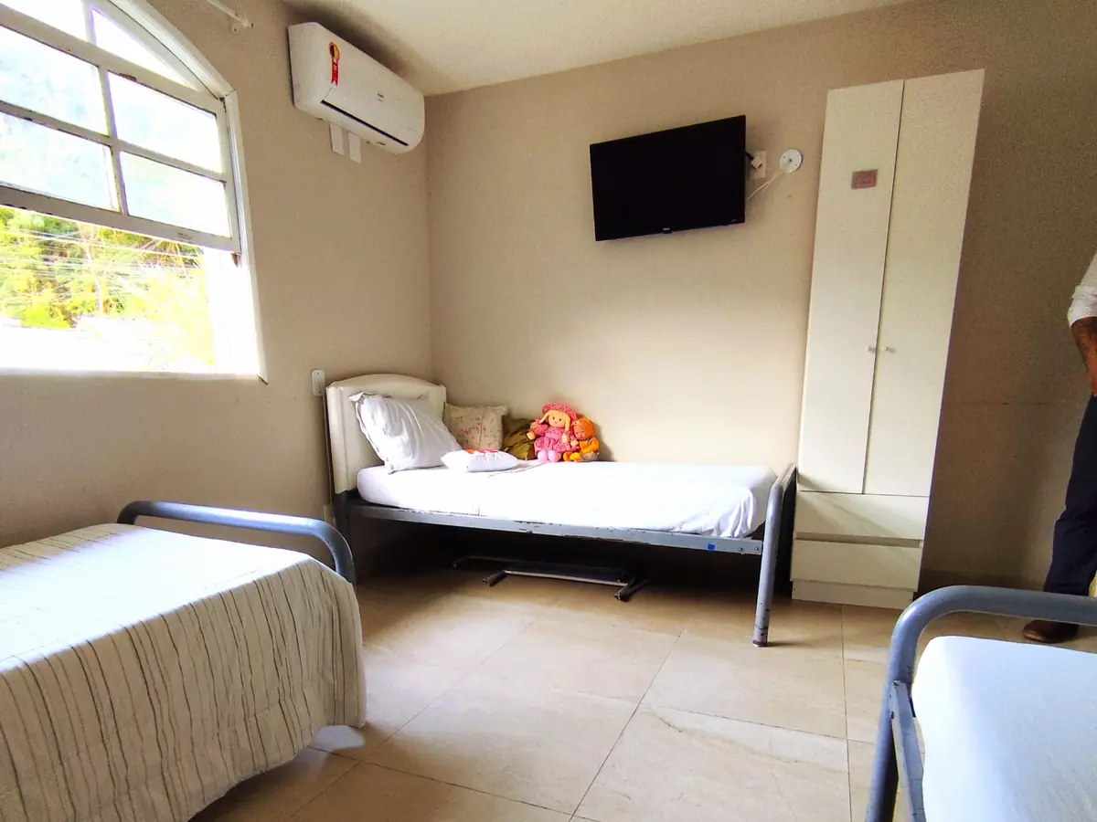 Quartos confortáveis da Casa dos Avós